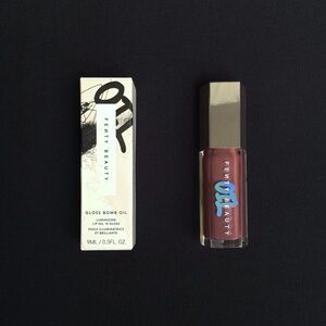 FENTY BEAUTY Gloss Bomb Luminizing Lip Oil – Rose Amber – Full Size 9 mL